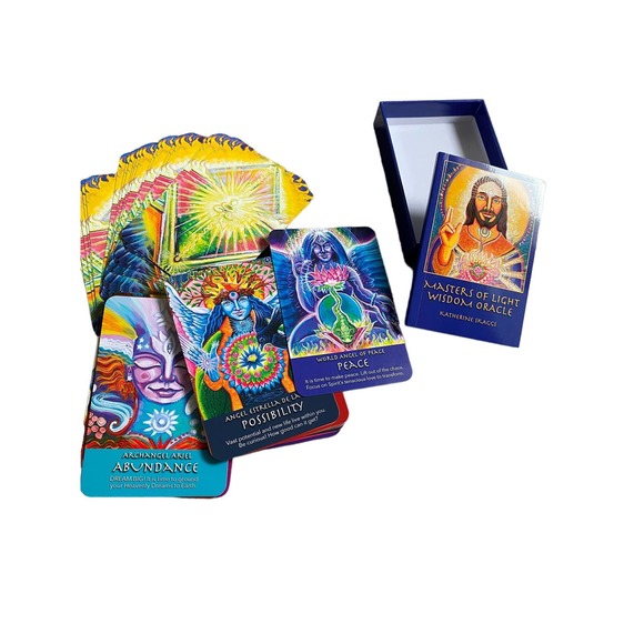 Masters of Light Wisdom Oracle Card Deck - Picture 1 of 5